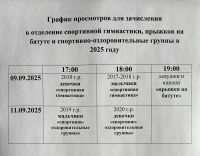 график просмотров